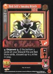 Red Cell's Sneaky Attack - 35 - Limited Edition - Flat Foil