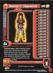 Android 17, Empowered (Level 3) - A - 054A - Limited Edition