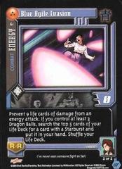 Blue Agile Evasion - 61 - Limited Edition - Flat Foil