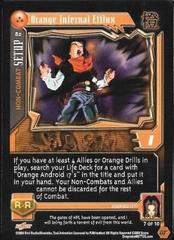 Orange Infernal Efflux - 82 - Limited Edition - Flat Foil