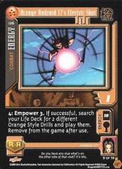 Orange Android 17's Electric Shot - 126 - Limited Edition - Flat Foil