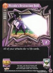 Piccolo's Destruction Drill - 132 - Limited Edition - Flat Foil