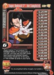 Super Android 17, the Completed (Level 4) - 146 - Limited Edition - Flat Foil
