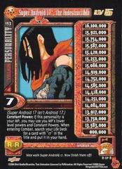 Super Android 17, the Indestructible (Level 5) - 153 - Limited Edition - Flat Foil