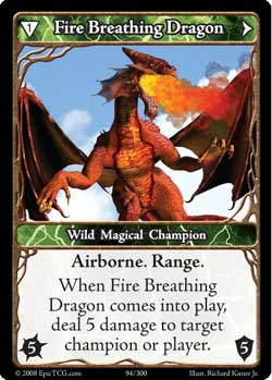 Fire Breathing Dragon