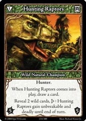 Hunting Raptors