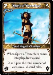 Spirit of Yesterdays