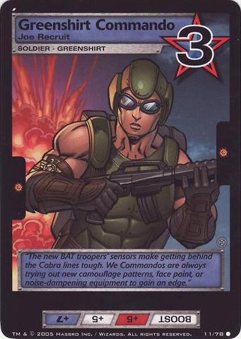 Greenshirt Commando, Joe Recruit