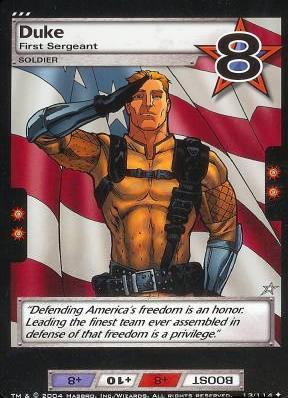 Duke, First Sergeant
