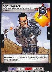 Sgt. Hacker, Information Retrieval Agent