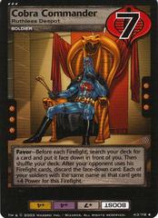 Cobra Commander, Ruthless Despot