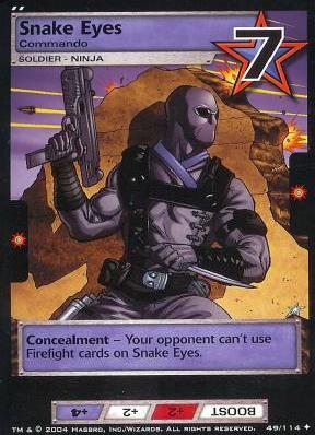 Snake Eyes, Commando