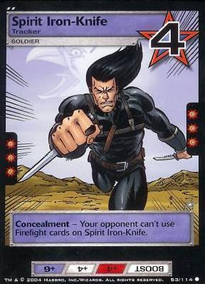 Spirit Iron-Knife, Tracker