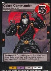 Cobra Commander, Sinister Dictator