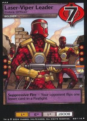 Laser-Viper Leader, Cobra Officer