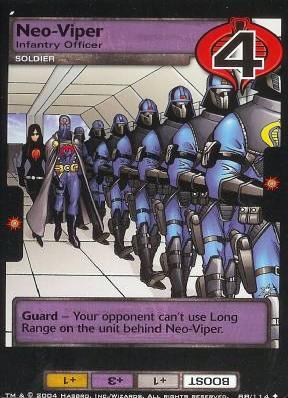 Neo-Viper, Infantry Officer
