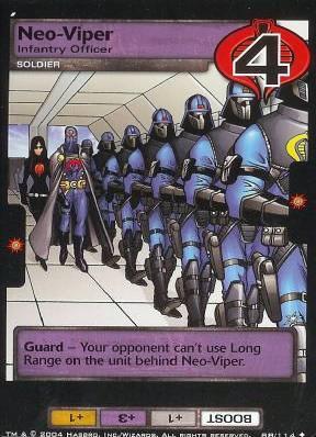 Neo-Viper, Infantry Officer