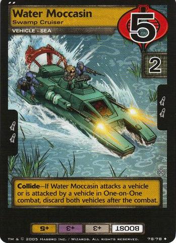 Water Moccasin, Swamp Cruiser