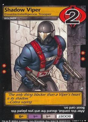 Shadow Viper, Counterintelligence Trooper