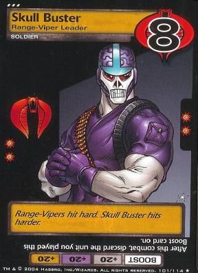 Skull Buster, Range-Viper Leader