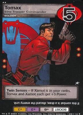 Tomax, Elite Trooper Commander