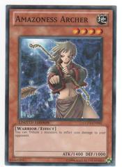 Amazoness Archer - GLD3-EN003 - Common - Limited Edition