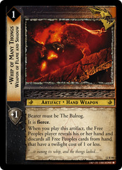 Whip of Many Thongs, Weapon of Flame and Shadow
