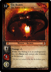 The Balrog, The Terror of Khazad-dum - 12RF8 - Foil