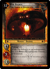 The Balrog, The Terror of Khazad-dum - Foil - Masterwork