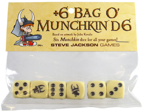 +6 Bag O Munchkin Dice