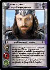 Aragorn, Elessar Telcontar (T)