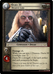 Durin III, Dwarven Lord - Foil