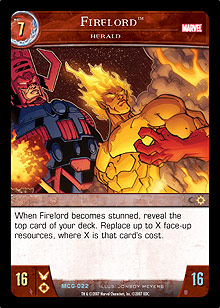Firelord, Herald