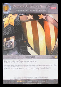 Captain America's Shield, Unique Badge of Courage