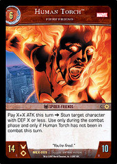 Human Torch, Fiery Friend - Foil