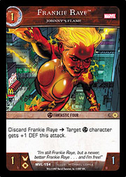 Frankie Raye, Johnnys Flame