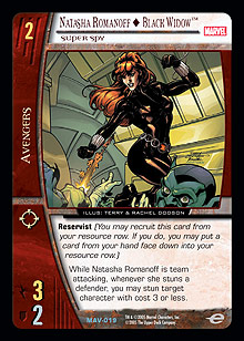 Natasha Romanoff  Black Widow, Super Spy