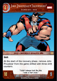 John Proudstar Thunderbird, Earth-1100 War