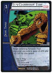 Its Clobberin Time!