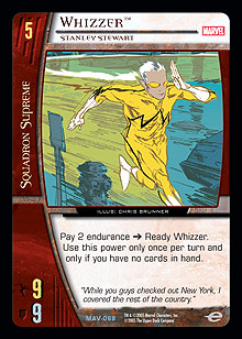 Whizzer, Stanley Stewart