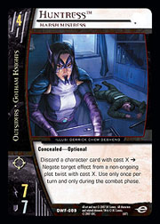 Huntress, Harsh Mistress