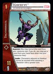 Hawkeye, Leader by Example