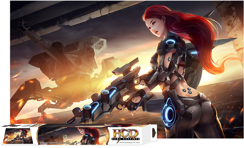 HCD Cyborg Uprising Playmat