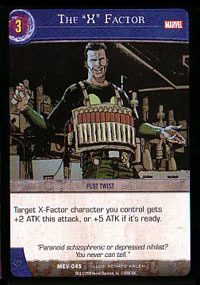 The 'X' Factor
