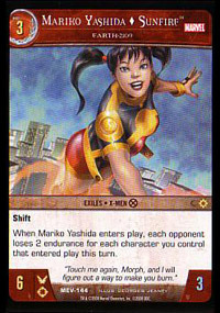 Mariko Yashida Sunfire, Earth-2109