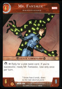Mr. Fantastic, Haunted Genius