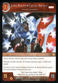 James Barnes Captain America, Legacy Reborn