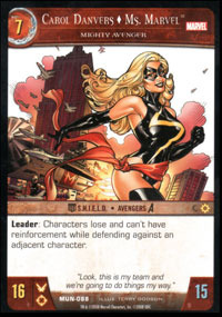 Carol Danvers Ms. Marvel, Mighty Avenger