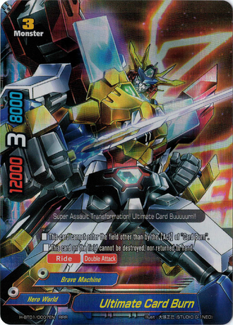 Ultimate Card Burn  - H-BT01/0007EN - RRR