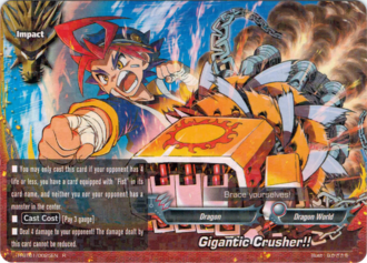 Gigantic Crusher!! - H-BT01/0025EN - R Gigantic Crusher!! - H-BT01/0025EN - R